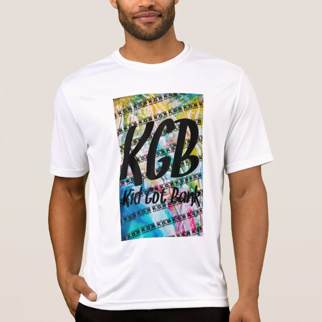 Camiseta multicolor de la KGB (Anverso)