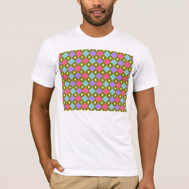 Camiseta Multicolor Honeycomb Mens Tee (Anverso)
