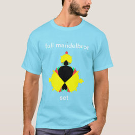 Camiseta Multicolor Mandelbrot Set Fractal Pop Art Style