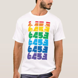 Camiseta multicolor para hombre 6453 Block