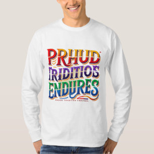 Camiseta multicolor "Perdura la tradición"