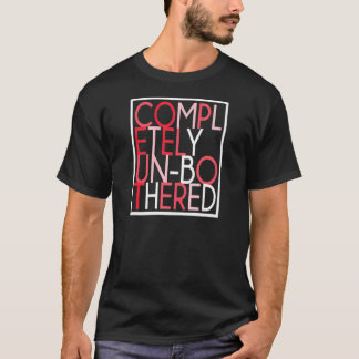 Camiseta Multicolor sarcástico femenino completamente sin m