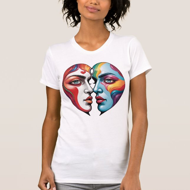 Camiseta Multicolored (Anverso)