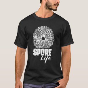 Camiseta Multihongos Esporas Impresión Mycology Mushroom Gr