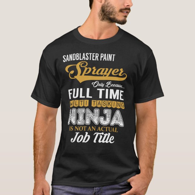 Camiseta Multimáscara de separador de pinturas de anaranjad (Anverso)