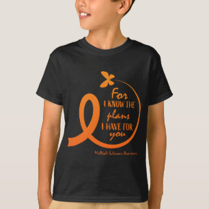 Camiseta Múltiple entrega de conciencia sobre la esclerosis