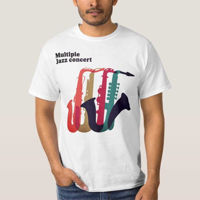 Camiseta Multiple Jazz Concert (Anverso)