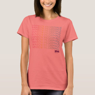 Camiseta Múltiple peregrinación del arcoiris