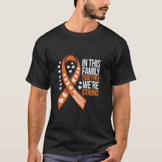 Camiseta Multiple Sclerosis Awareness Family Support MS War