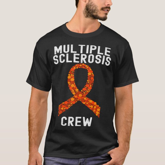 Camiseta Multiple Sclerosis Awareness  Group Quotes Family (Anverso)