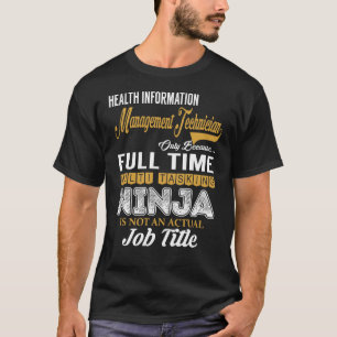 Camiseta Múltiple tarea del técnico de administración de in