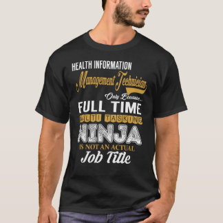 Camiseta Múltiple tarea del técnico de administración de in