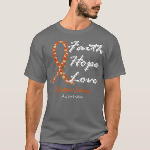 Camiseta Múltiples Esclerosis Conciencia Fe Esperanza Amor