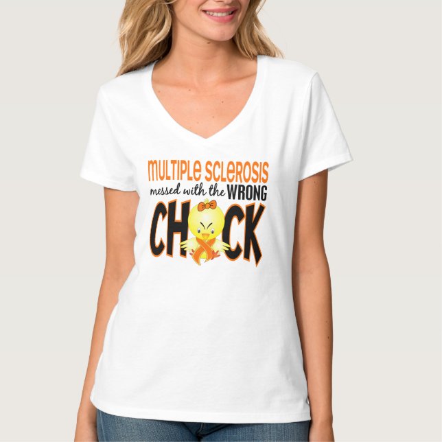 Camiseta Múltiples esclerosis de la EM Se Enmascaran Con El (Anverso)