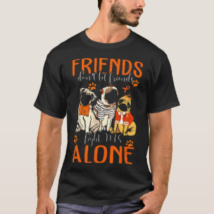 Camiseta Múltiples esclerosis Pugs Friends