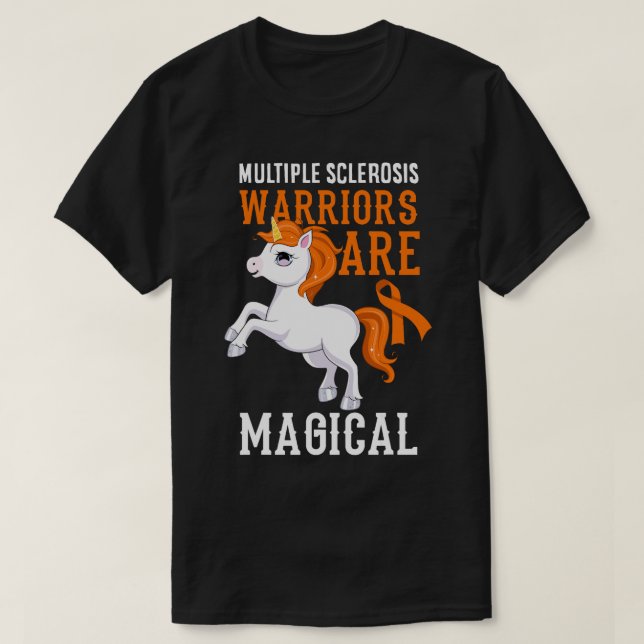 Camiseta Múltiples Guerreros de Esclerosis son Magníficos U (Diseño del anverso)