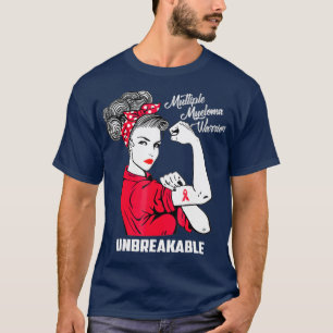 Camiseta Múltiples guerreros del mieloma, conciencia inque