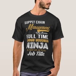Camiseta Múltiples tareas de gestión de la cadena de sumi