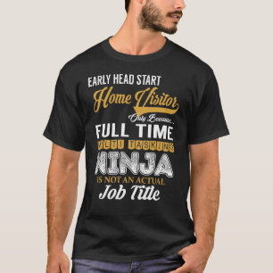 Camiseta Múltiples tareas de inicio de inicio de inicio de