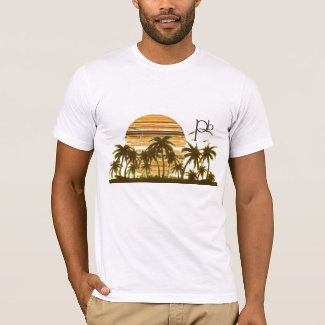 Camiseta MultiStripSunset (Anverso)