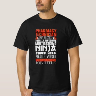 Camiseta Multitarea Farmacia Hero Ninja Farmacia Farmacéuti
