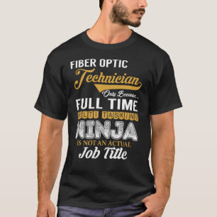 Camiseta MultiTasking Técnico de fibra óptica