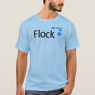 Camiseta multitud azul