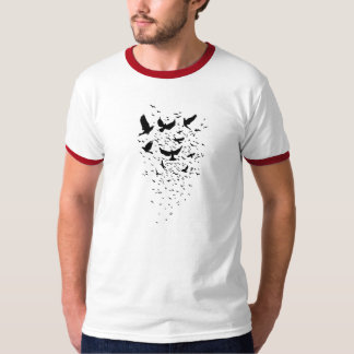 Camiseta Multitud de pájaros