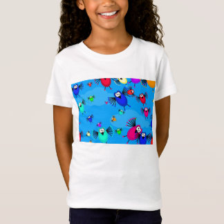 Camiseta Multitud de pájaros