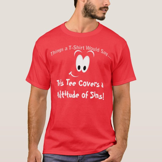 Camiseta Multitud de Sins Dark T-Shirt (Anverso)