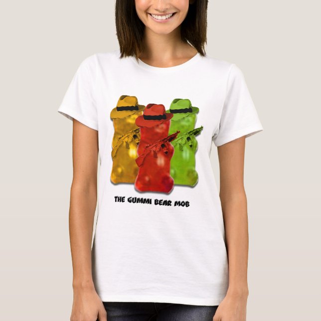 Camiseta Multitud del oso de Gummi (Anverso)