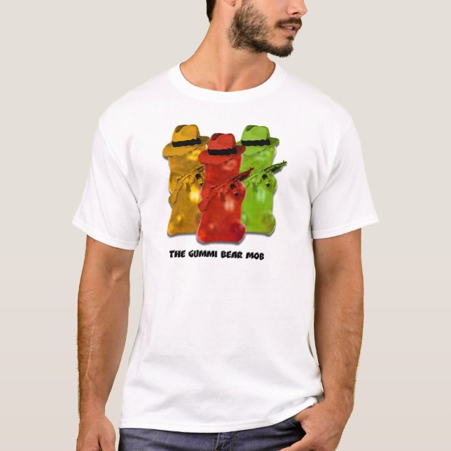 Camiseta Multitud del oso de Gummi (Anverso)