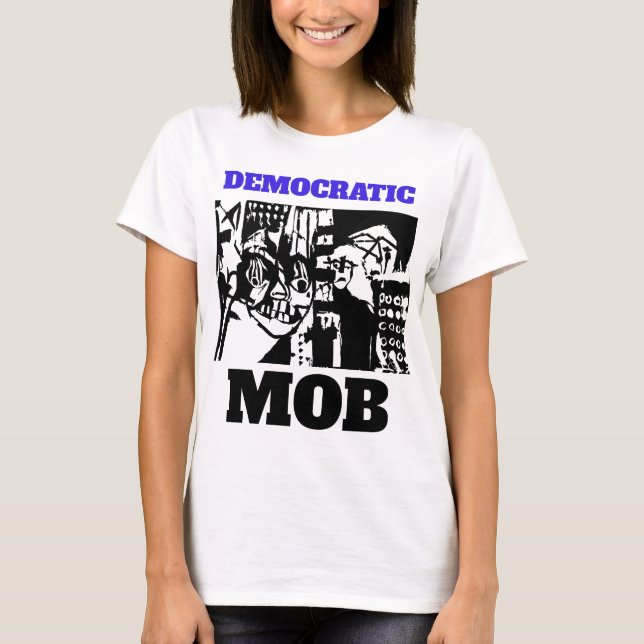 CAMISETA MULTITUD DEMOCRÁTICA (Anverso)