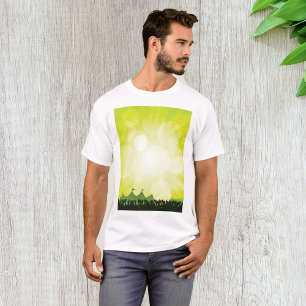 Camiseta Multitud en concierto de Festival de Música Verde