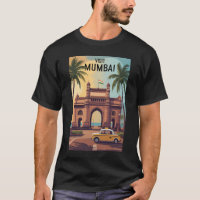 Mumbai India Gateway of India Ilustracion Travel
