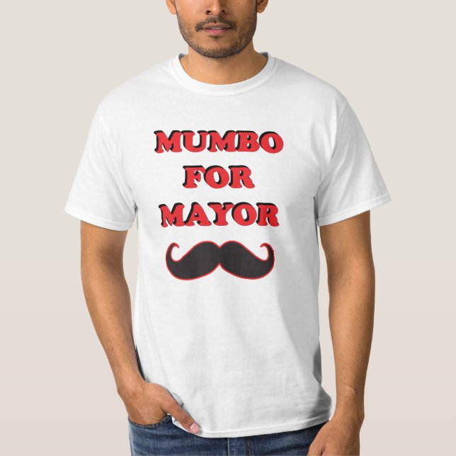 Camiseta mumbo para alcalde (Anverso)