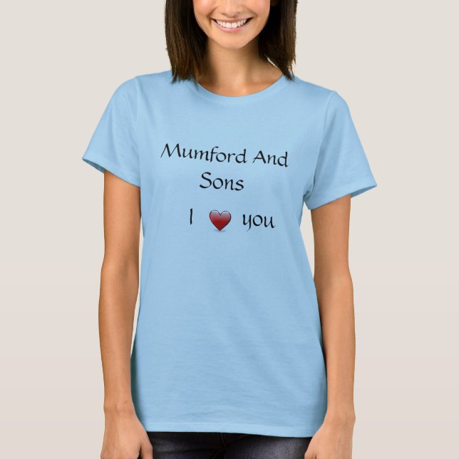 Camiseta Mumford e hijos (Anverso)