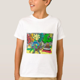 Camiseta Mummias de corte porcentual