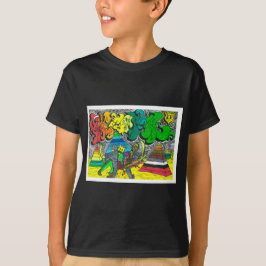 Camiseta Mummias de corte porcentual