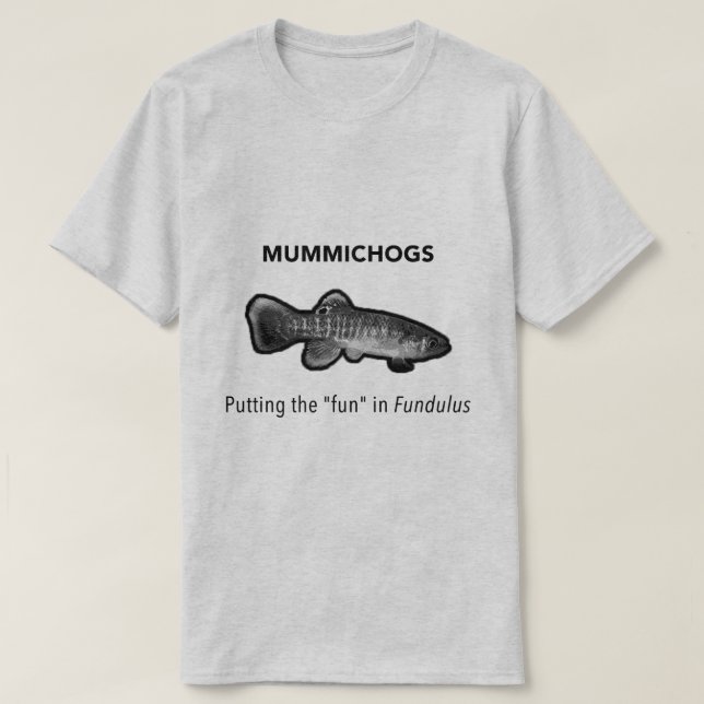 Camiseta Mummichogs (Diseño del anverso)