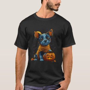 Camiseta Mummy Australian Cattle Dog Pumpkin Scary Hallowee