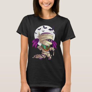 Camiseta Mummy Axolotl Hijos aterradores de Halloween