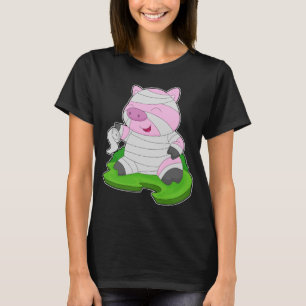 Camiseta Mummy de Pig Halloween