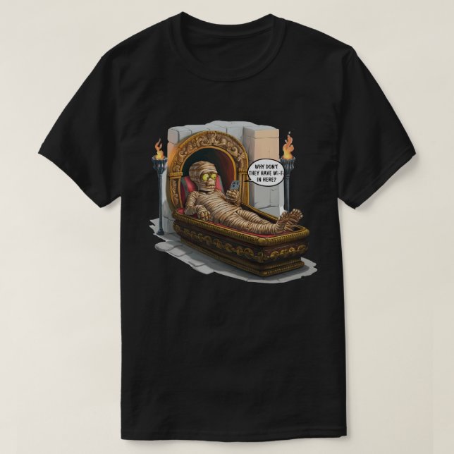 Camiseta Mummy divertida (Diseño del anverso)