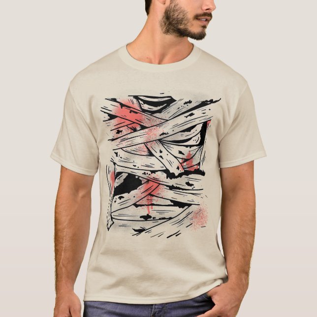Camiseta Mummy Mayhem (Anverso)