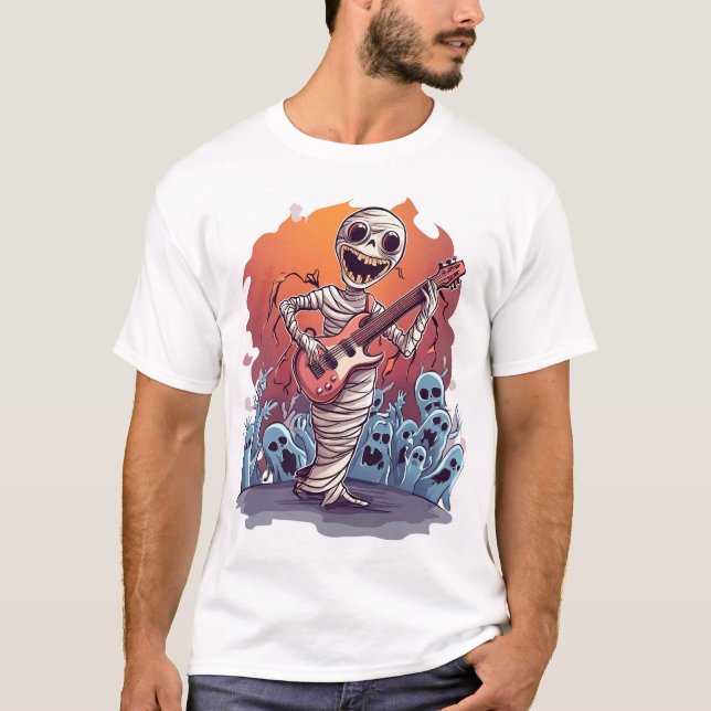 Camiseta Mummy Rock Star (Anverso)