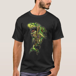 Camiseta Mummy Shark Boys Halloween