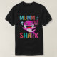 Camiseta Mummy Shark Doo Doo - Día de la madre, mami tiburó (Diseño del anverso)
