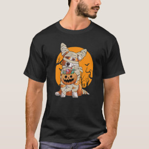 Camiseta Mummy Welsh Corgi Dueño del Día de Disfraces de Ha