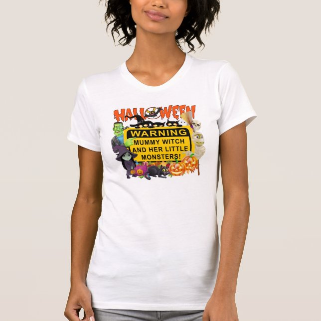 Camiseta Mummy Witch Halloween (Anverso)